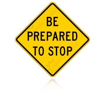 MUTCD W3-4 Prepare to Stop